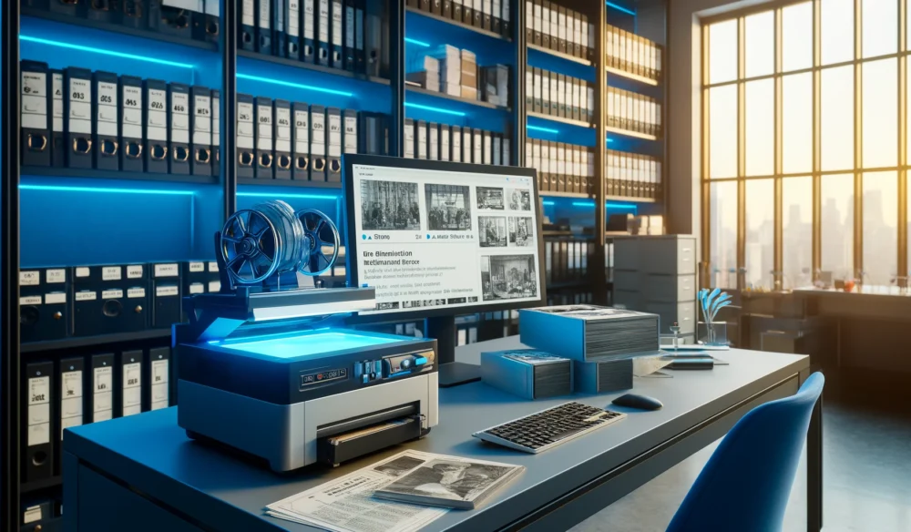The Datamation Process of Digitizing Microfilm: A Guide to Modernizing Historical Archives