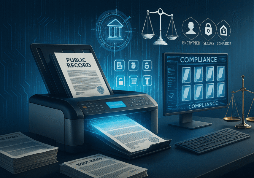 Document digitization in government